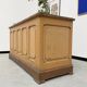 Yellow patina commercial counter from the 50s