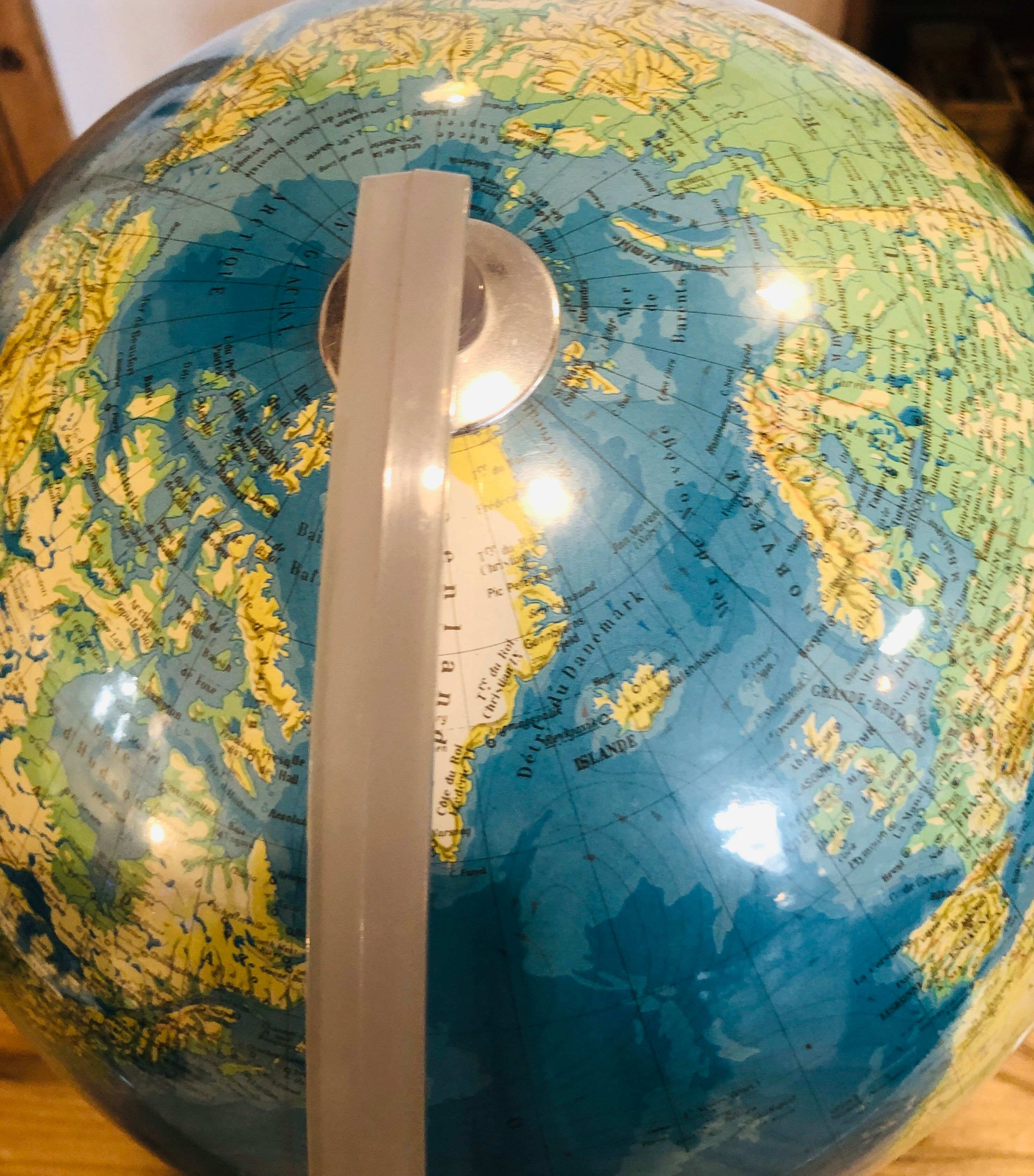 Globe terrestre Grange Batelière
