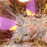 Vintage Vallauris decorative plate from the 50s/60s – glazed ceramic