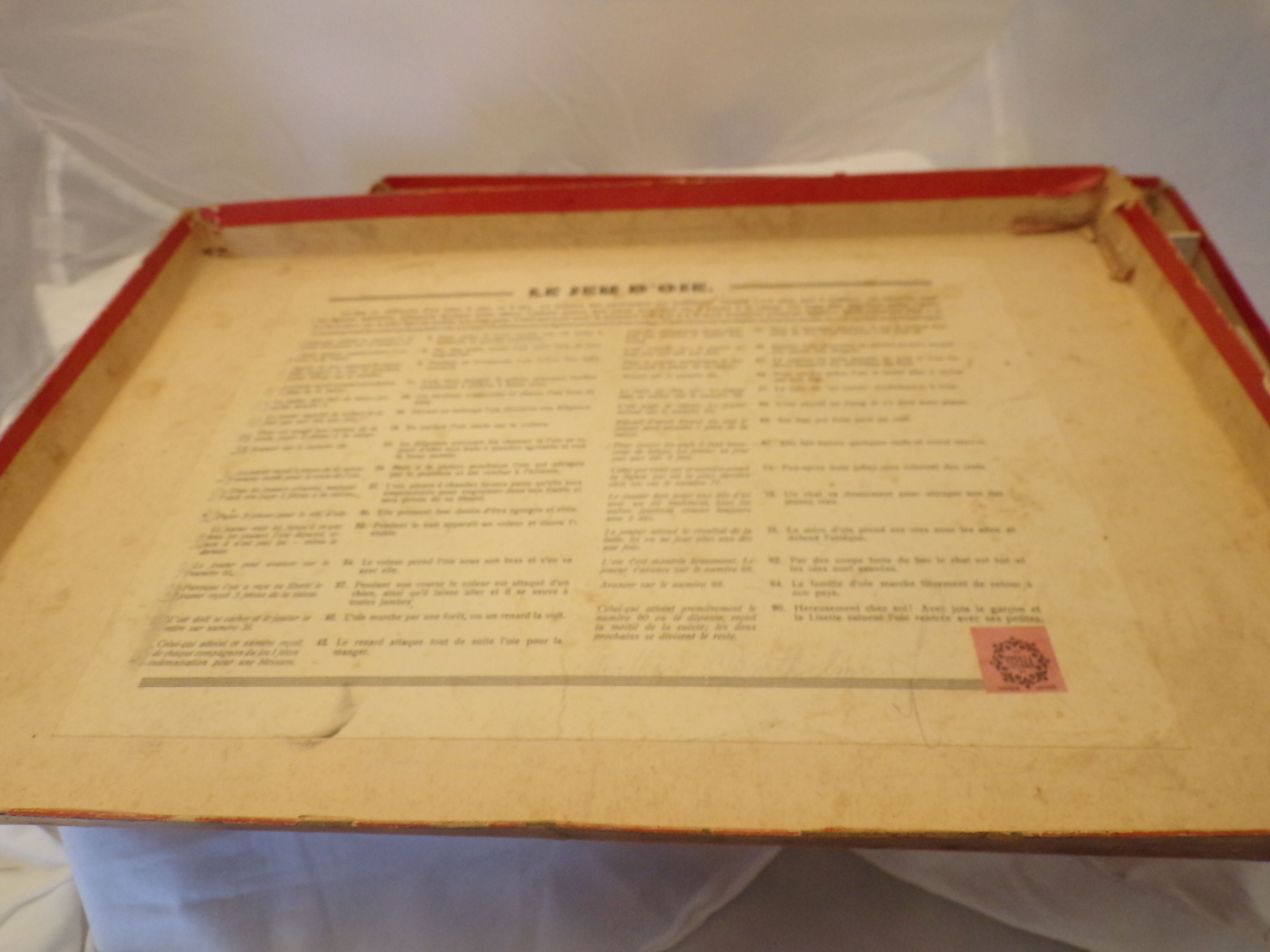 Old game of the goose