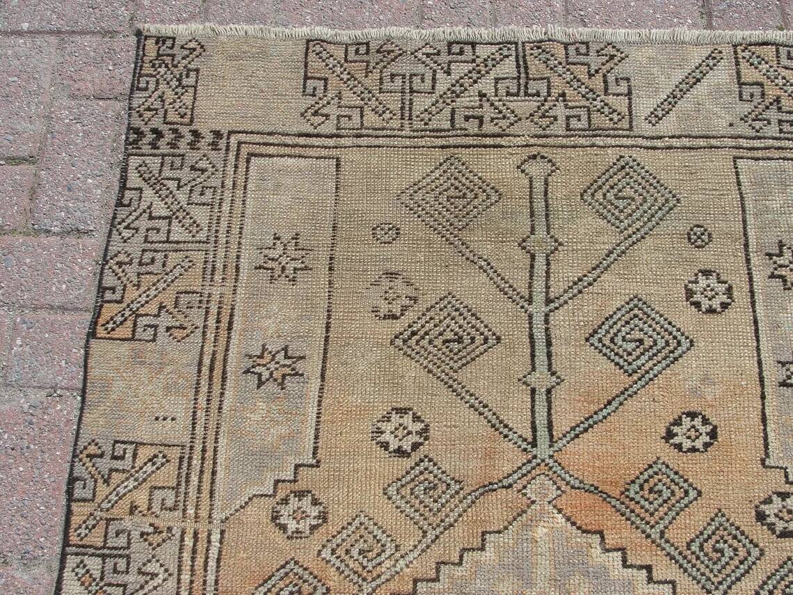 Red carpet runner medium office rug - wool living room rug