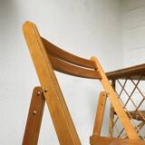 Louis Sognot rattan desk and its chair