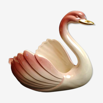 Old ceramic swan
