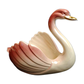 Pot cygne ancien en céramique
