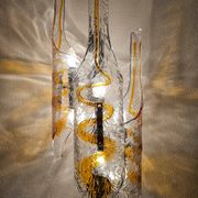 Mazzega floor lamp by Toni Zuccheri in Murano glass 1970s