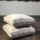 Pouf in fabric
