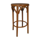 Tabouret ancien en bois cintré style baumann