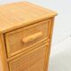 Meuble d'appoint en rotin, 1980