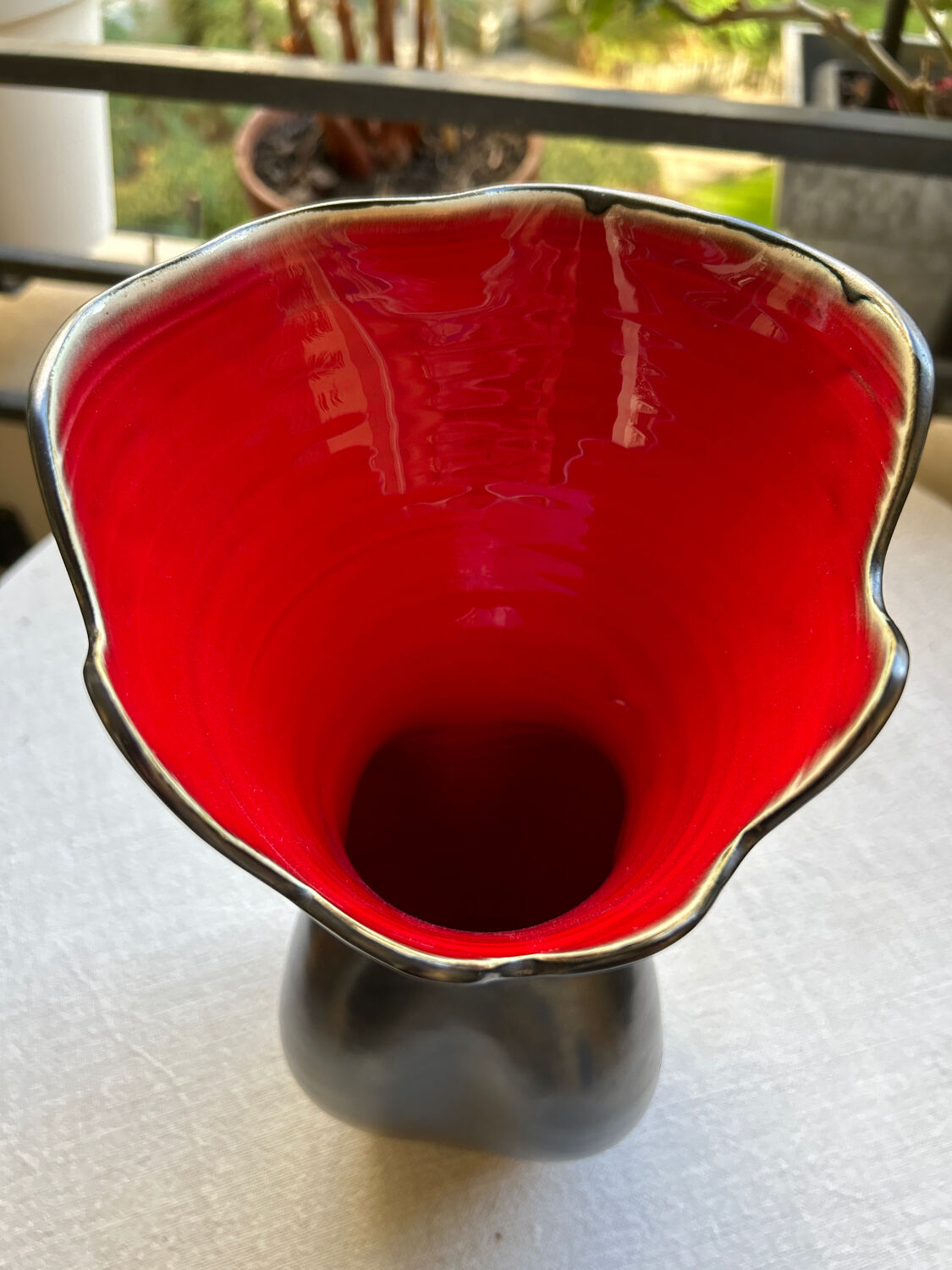 Ceramic vase from the 50s/60s