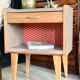 Table de chevet vintage