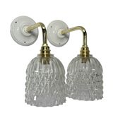 Pair of vintage wall sconces