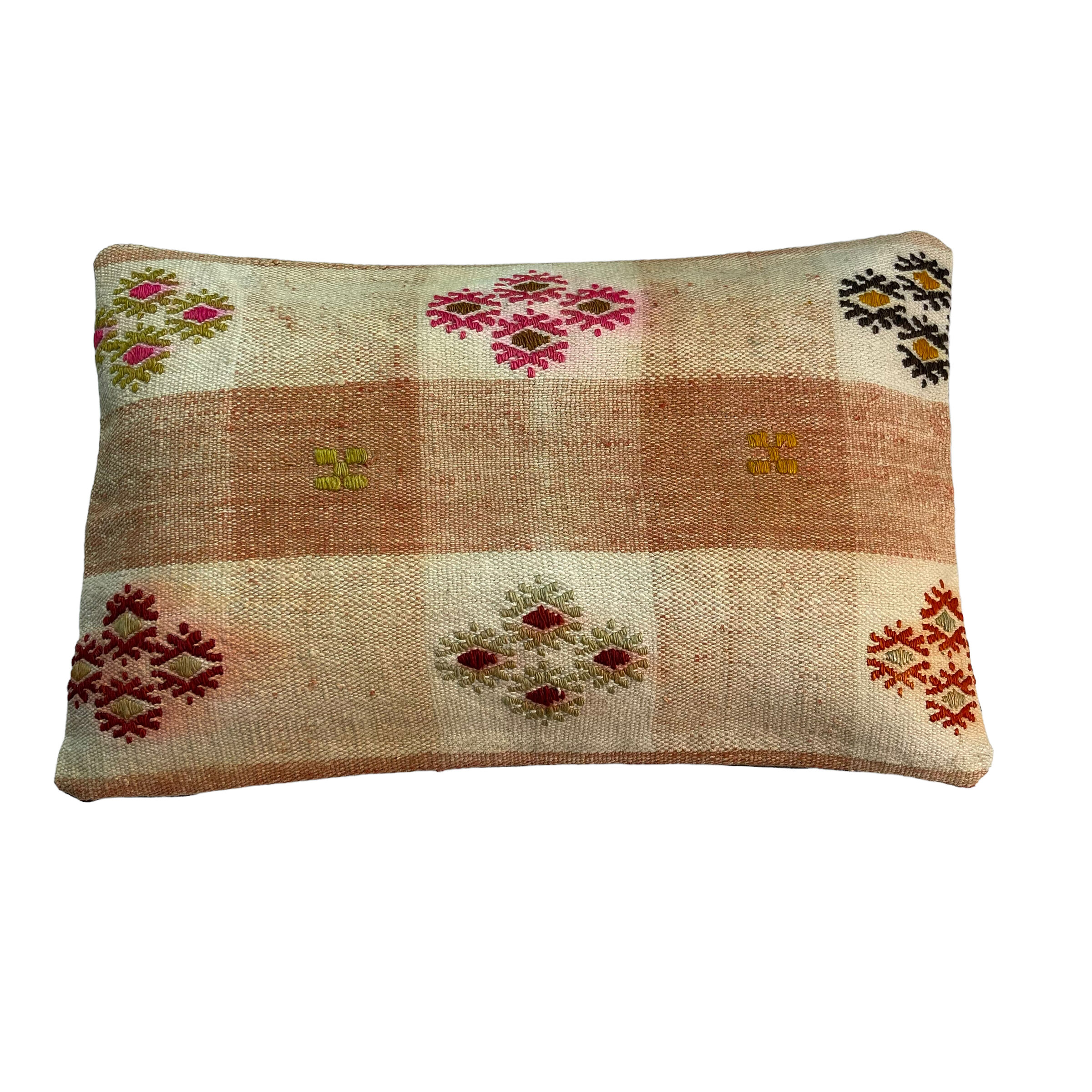 Turkish handmade cushion cover , 30 x 50 cm