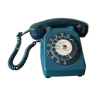 Old vintage blue socotel s63 phone