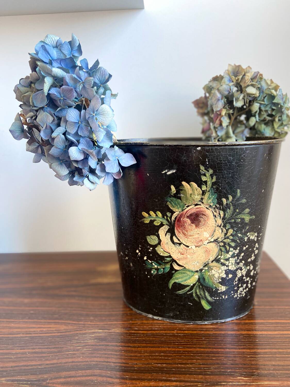 Vintage waste paper basket