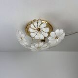 1980' Murano Flower Ceiling Light