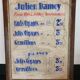 Vintage bar poster