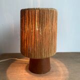 Mid-Centry Teak Lamp, Denmark, 1960s