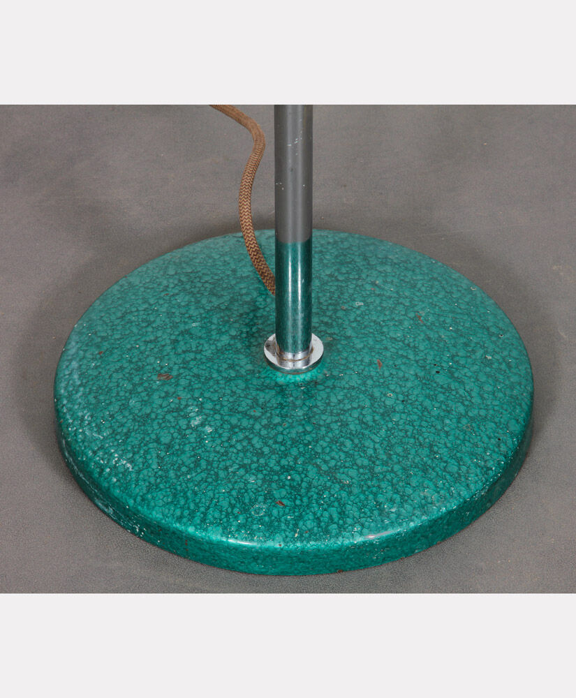 Vintage metal floor lamp published by Lidokov, circa 1960