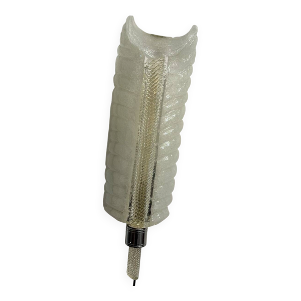 Applique Murale Feuille en Verre de Murano attribuée à André Arbus pour Barovier & Toso, 1950s — Beyit