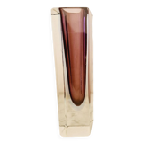 Vintage vase murano flavio poli