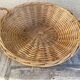 Vintage wicker presentation basket