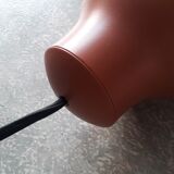 Lantern suspension, terracotta color