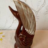 Art Deco Swan Soliflore Vase