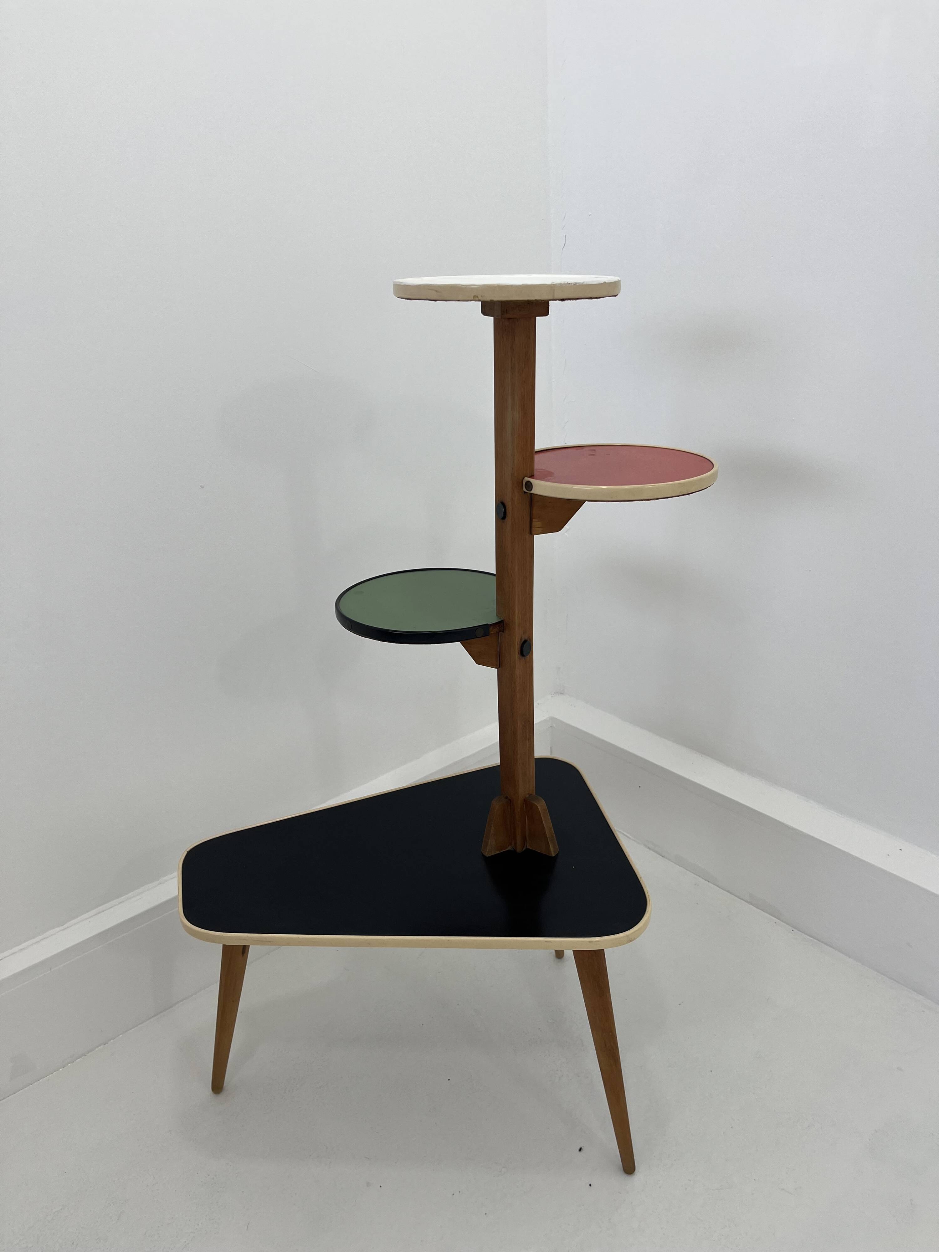 Vintage plant stand, 1960s