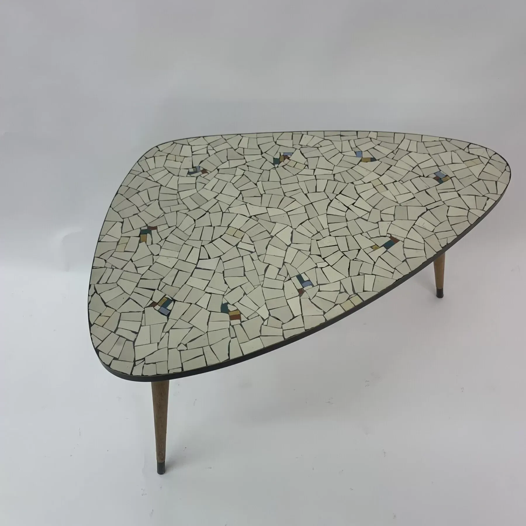 Mid-century design mosaic side table, 1960s