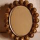Art Deco photo frame in gilded bronze and gilded brass