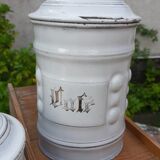 Enamelled spice jars