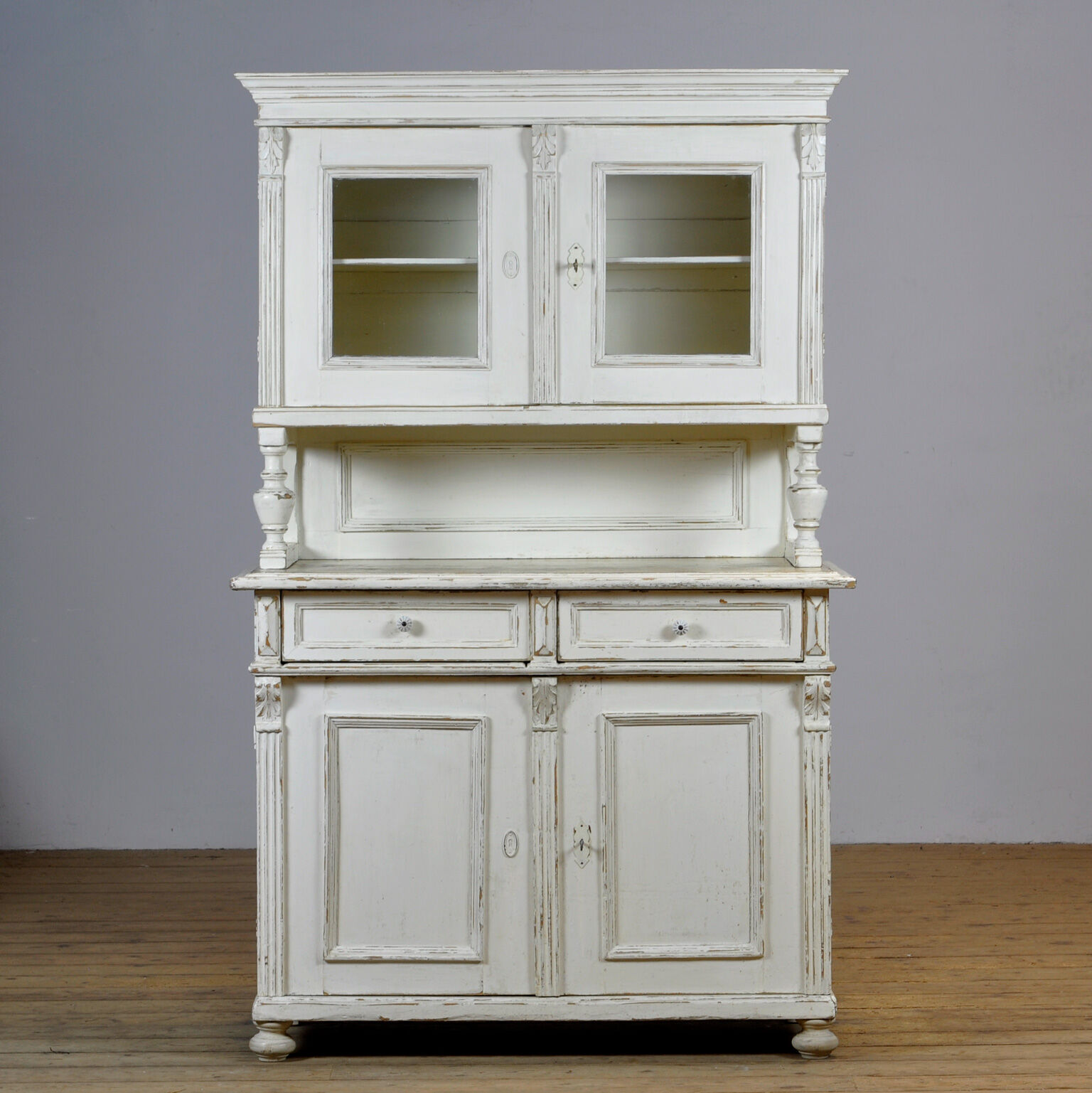 Solid pine kitchen cupboard, 1920's