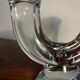 1950s/60s Vannes crystal candlestick, France