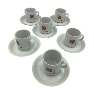 12-piece coffee set from the 70s