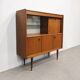 Vintage Scandinavian highboard in teak, 1960s.