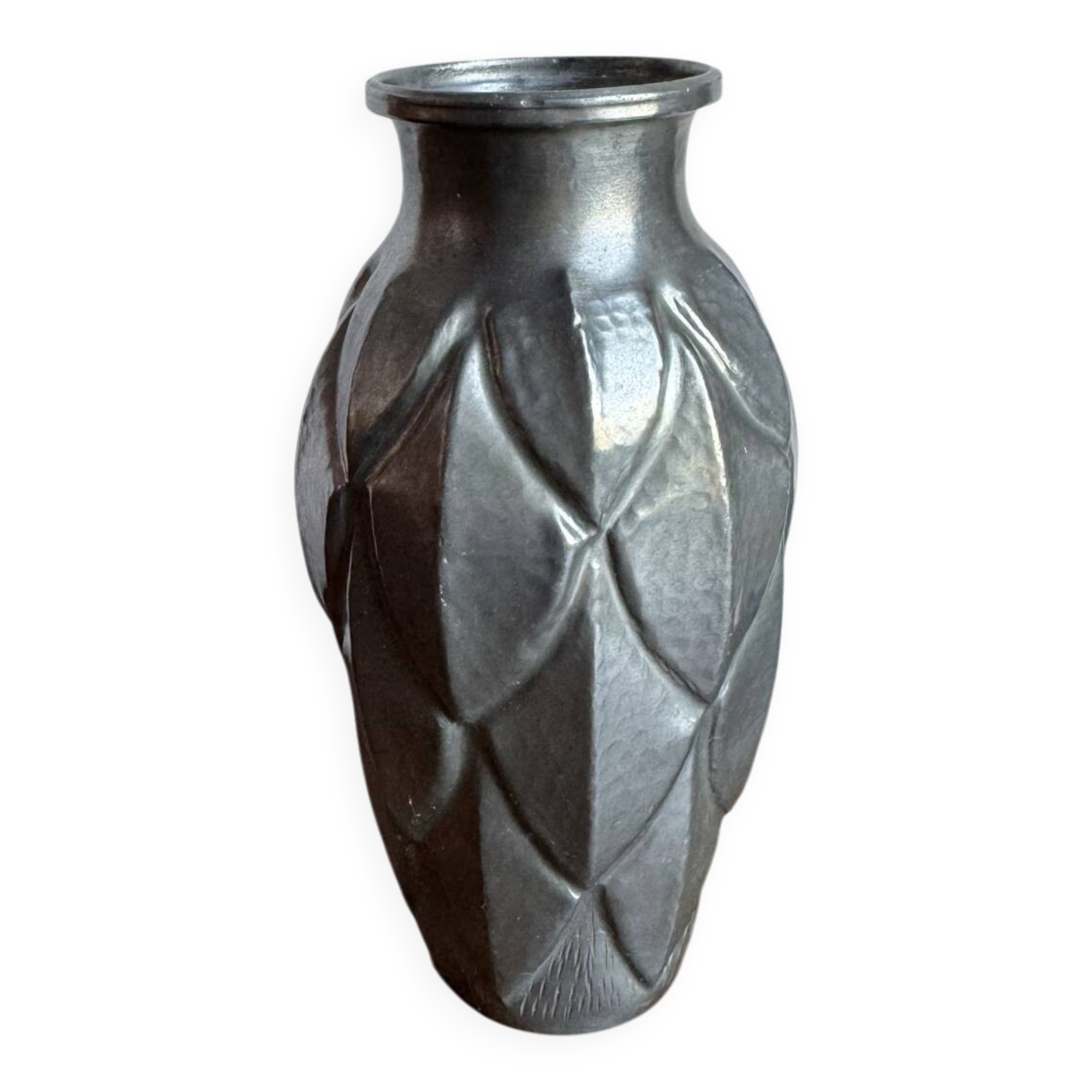 Art Deco vase signed A.E Chanal circa 1915