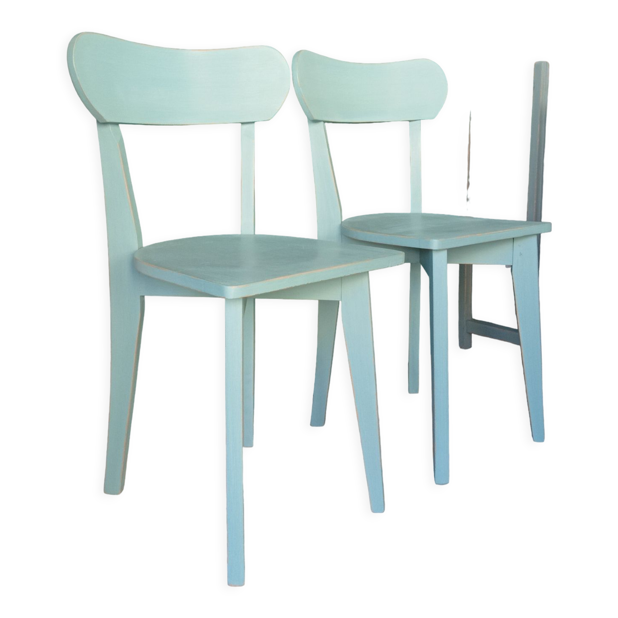 Pair of bistro chairs