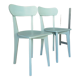 Pair of bistro chairs
