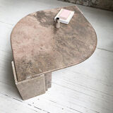 Roche Bobois pink marble table