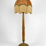 Art Nouveau cherry floor lamp by Paul Follot, circa 1920