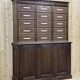 Notary's furniture from the early 20th century in oak with its cardboard box.