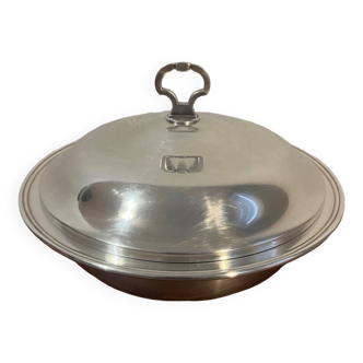 Silver plated vegetable dish Fleuron France