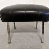 Leather Ottoman from the 50s/60s