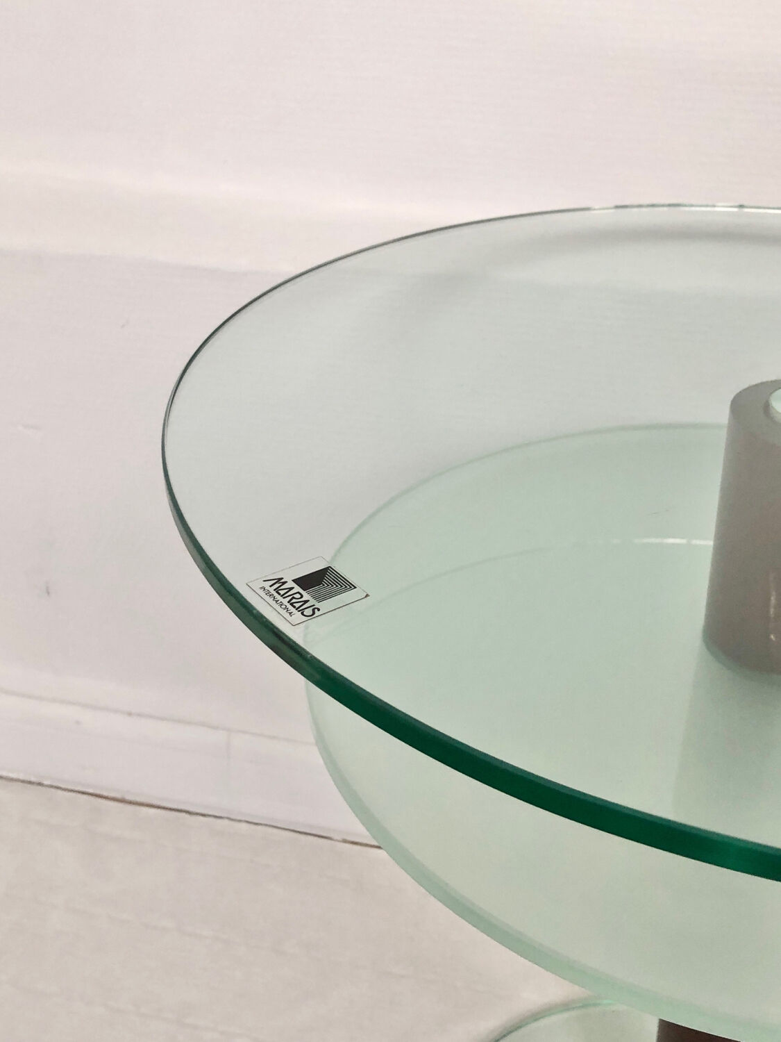 Marais International side table, 1970s-1980s