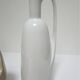Trois vases céramique grès porcelaine vintage
