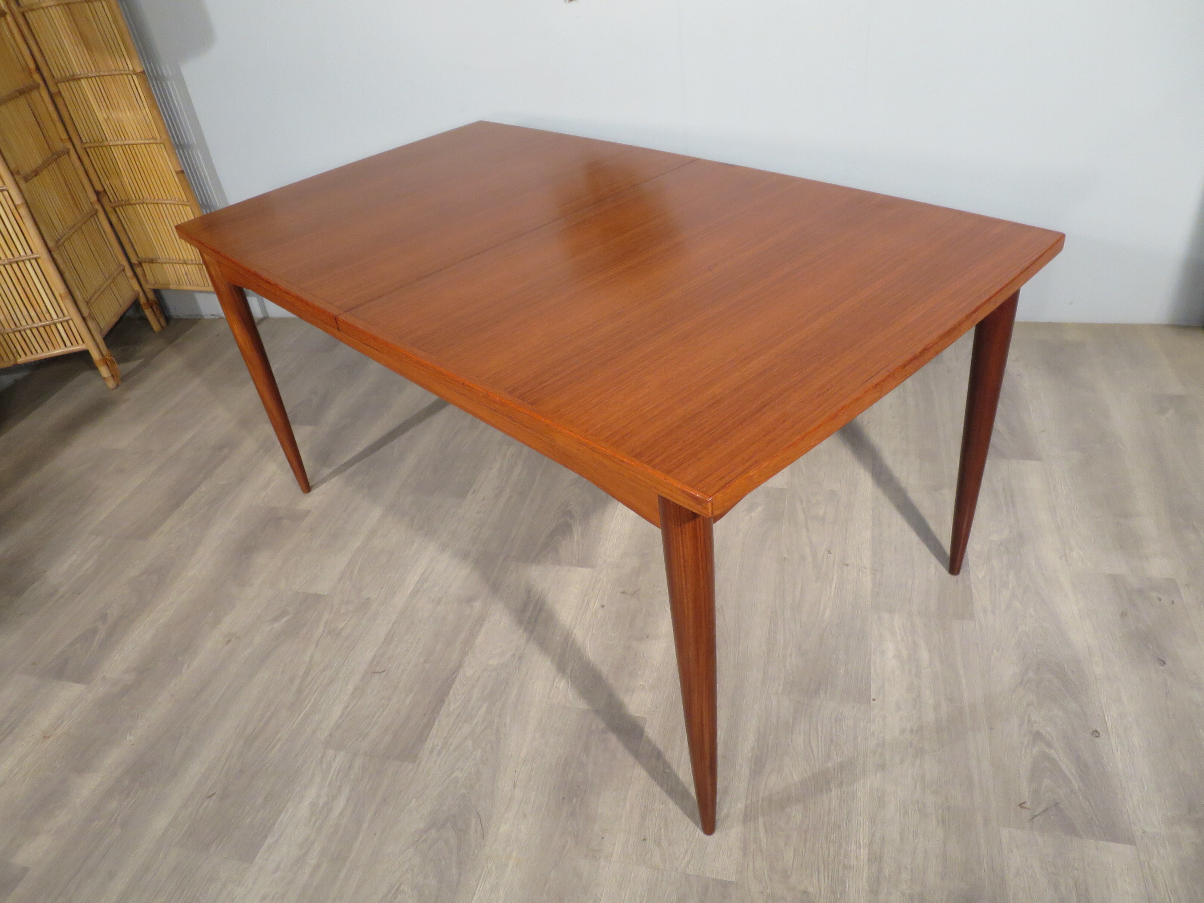 Scandinavian teak dining table