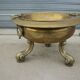 Copper and brass brazier