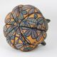 up to 3 Art Deco stools by Jindrich Halabala, leaf pattern, pouf, ottoman, 1930s