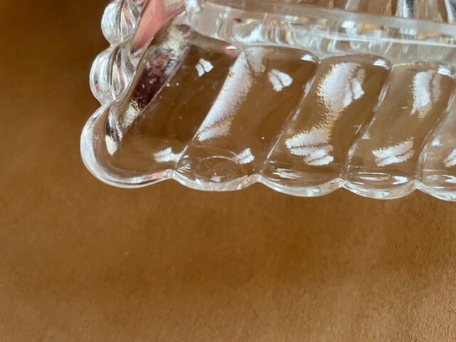 Plateau Baccarat crystal nineteenth century