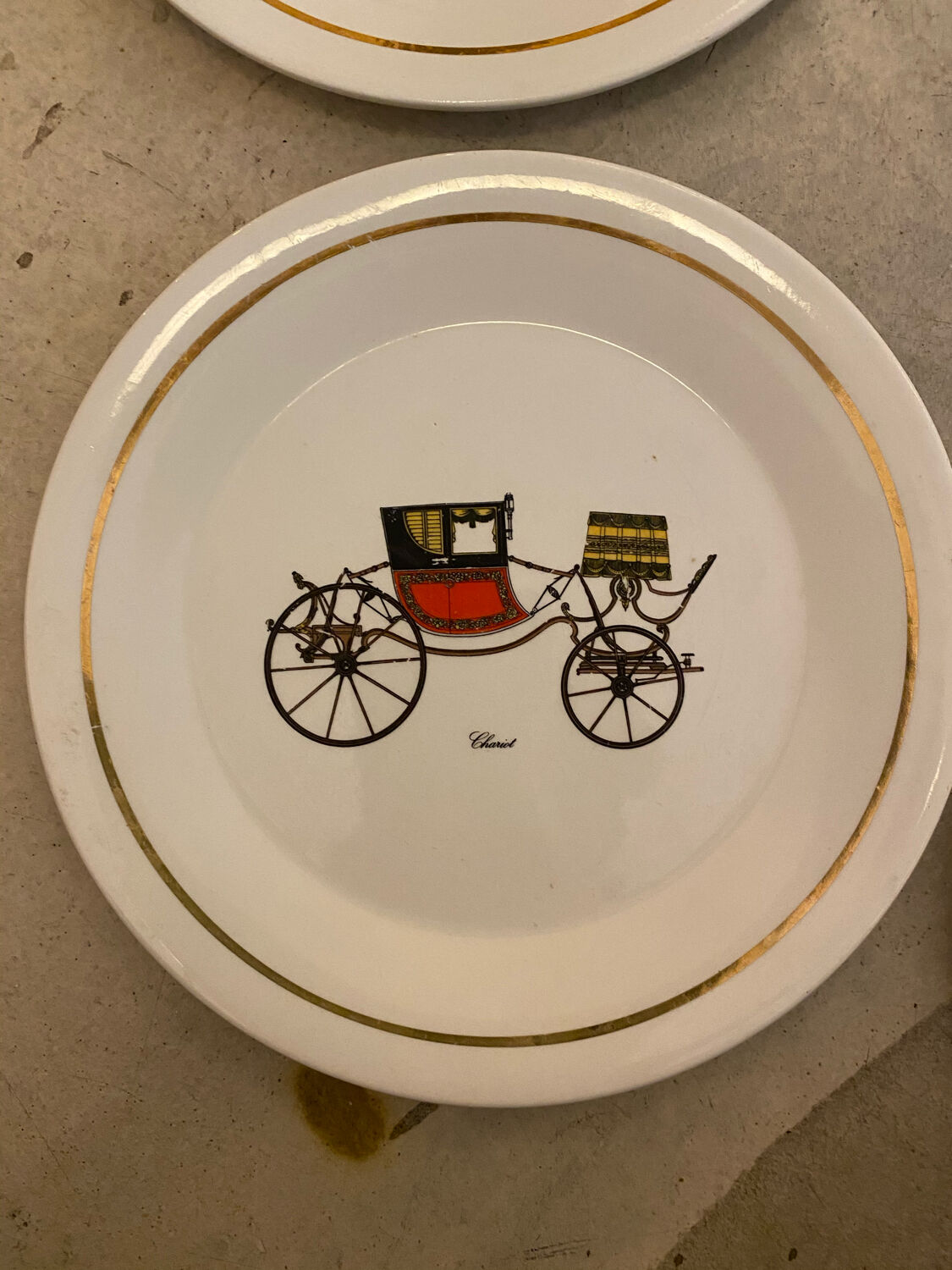 Dessert plates